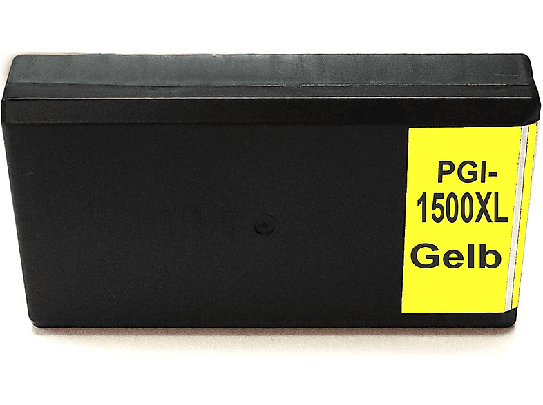 D&C PGI-1500 XL, 9195B001 Tintenpatrone Gelb (PGI-1500 XL, 9195B001)