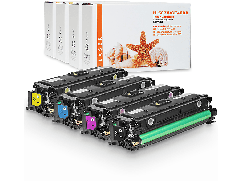 GIGAO 4er Toner-Set LaserJet Enterprise color flow MFP M575c Toner ...