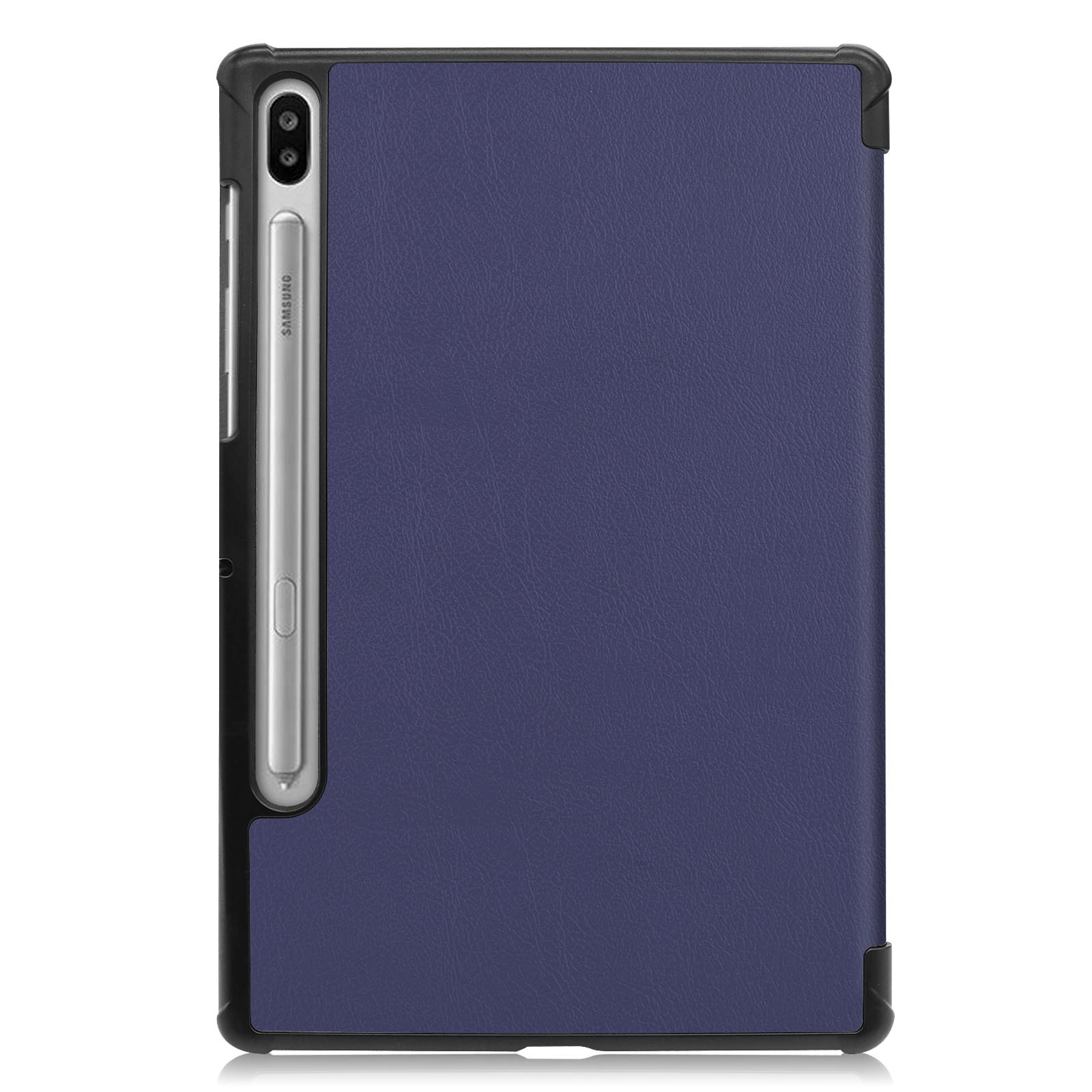 Blau Galaxy Schutzhülle S6 Hülle SM-T860 Bookcover Tab 10.5 LOBWERK Samsung für Kunstleder, Zoll