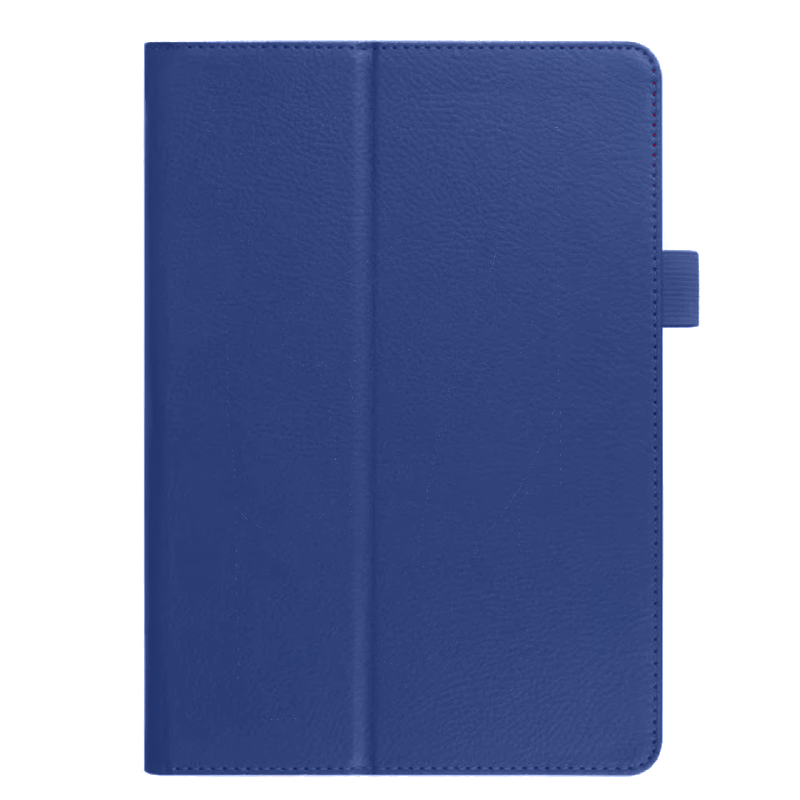 LOBWERK 2in1 Set (Schutzhülle + Bookcover SM-T720 Kunstleder, Zoll Tab S5e für Samsung Schutzglas) Galaxy 10.5 SM-T725 Case Blau