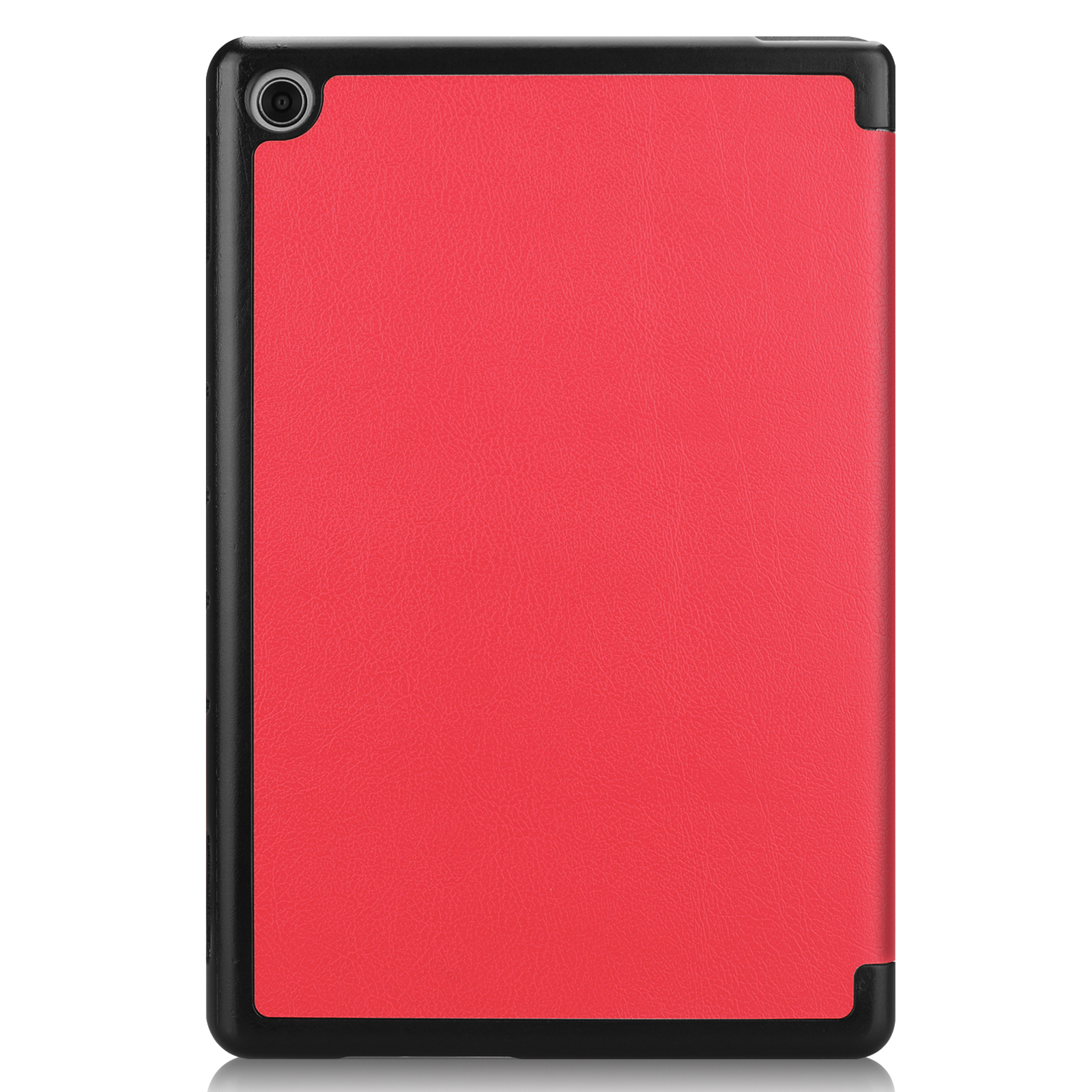 für Zoll Rot Hülle MediaPad Bookcover M5 Huawei LOBWERK Kunstleder, 10.1 10 Schutzhülle Lite