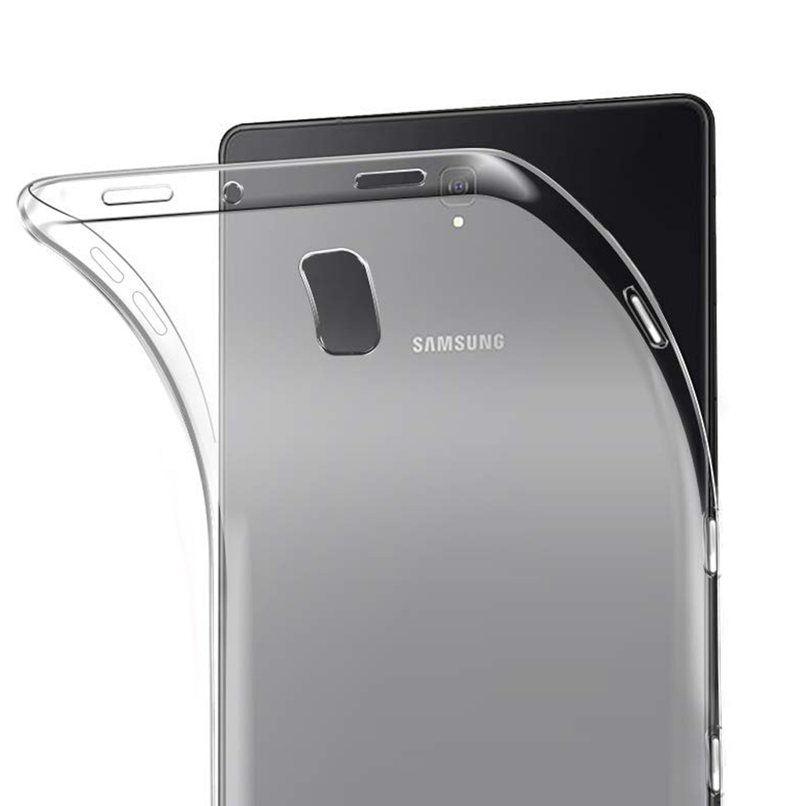 LOBWERK Hülle Schutzhülle Backcover für S4 Transparent SM-T830 SM-T835 10.5 Galaxy Zoll / TPU, Samsung Tab
