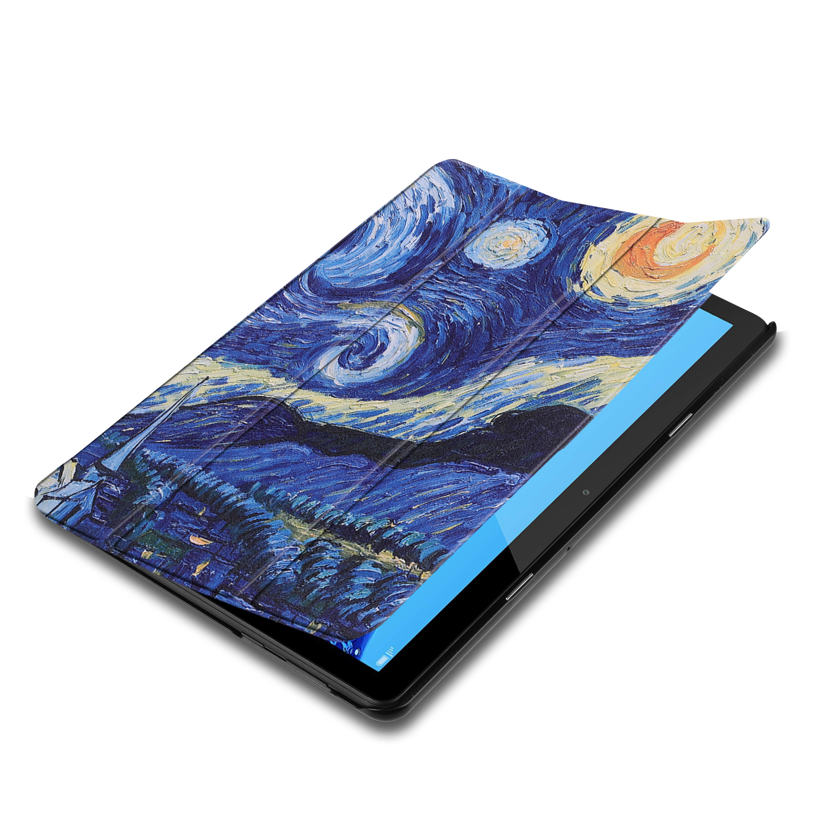 LOBWERK Hülle MediaPad Honor für / Kunstleder, Bookcover Huawei Schutzhülle 5 Pad NEU Zoll 10.1 T5 10