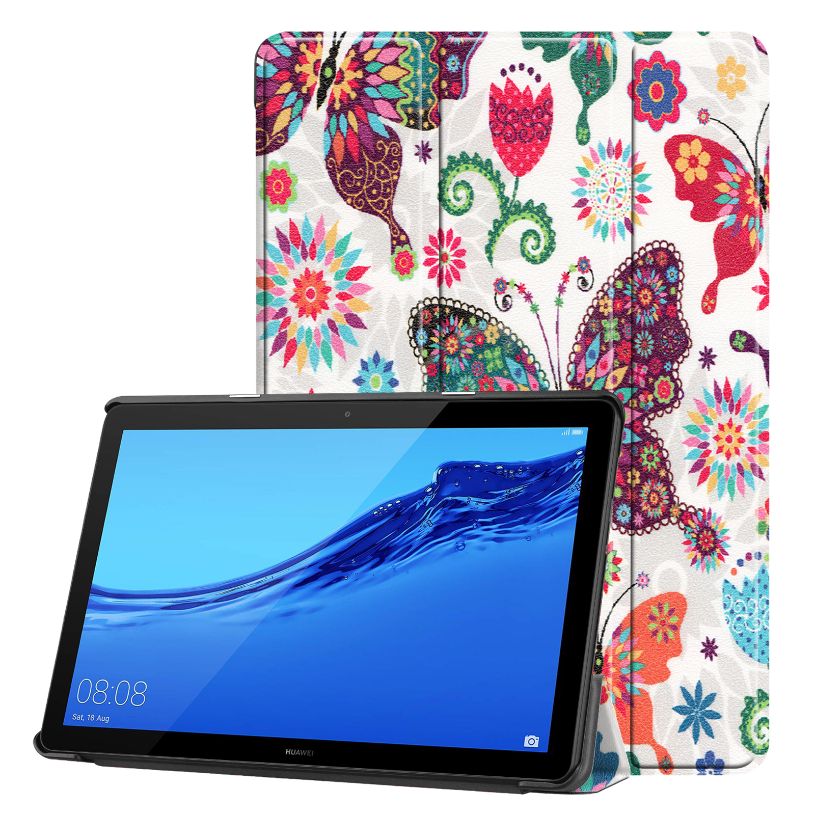 Huawei Bookcover NEU Lite Zoll 10.1 M5 Kunstleder, MediaPad 10 für Schutzhülle Hülle LOBWERK