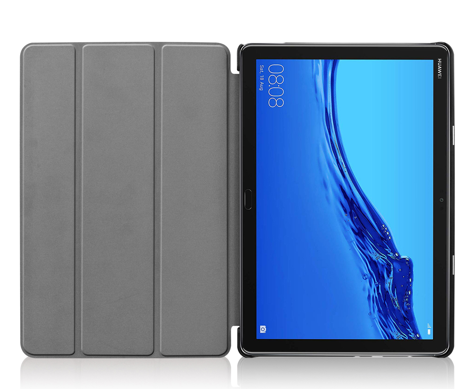 Bookcover M5 LOBWERK 10 Huawei Hülle NEU Zoll Lite für 10.1 Schutzhülle MediaPad Kunstleder,