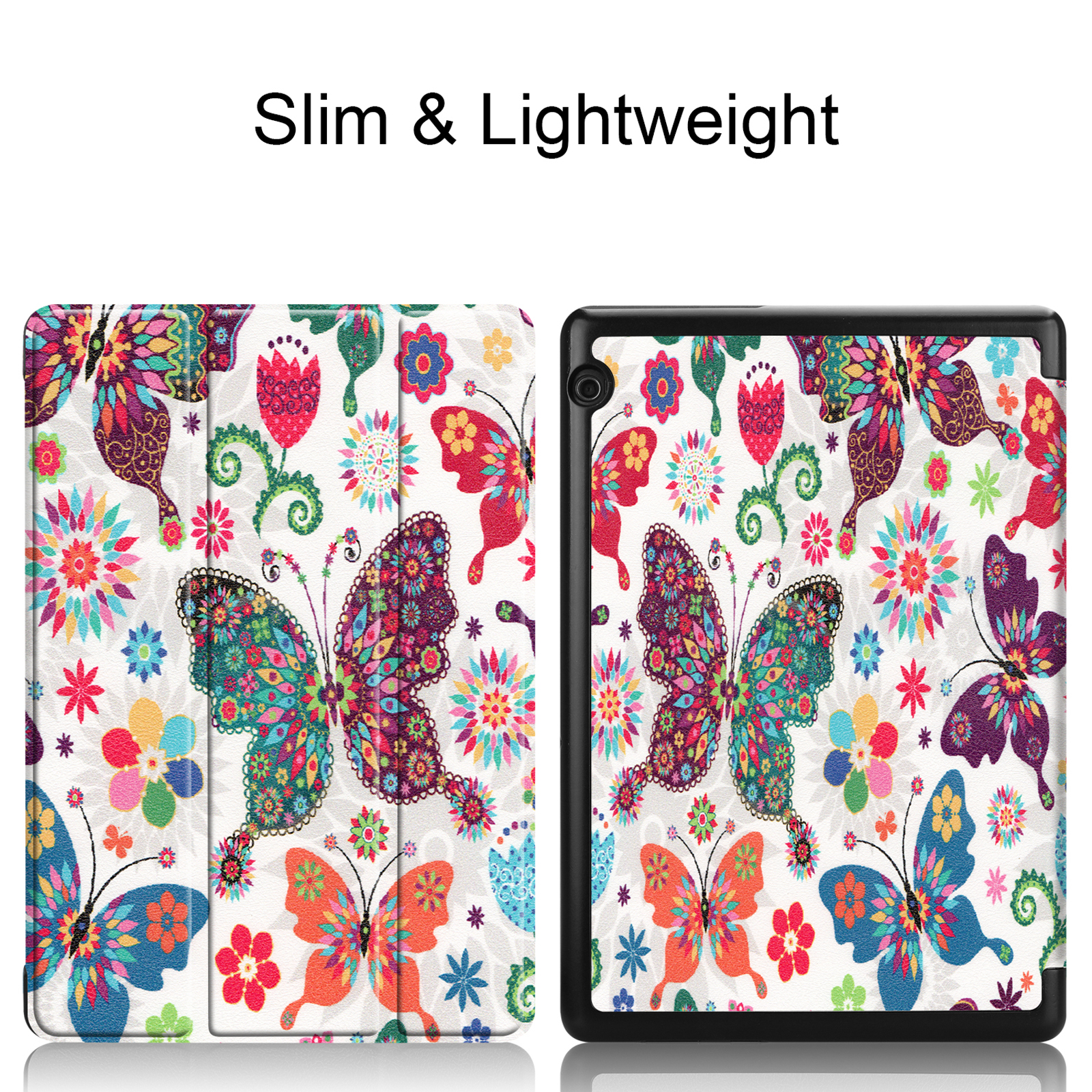 Bookcover M5 LOBWERK 10 Huawei Hülle NEU Zoll Lite für 10.1 Schutzhülle MediaPad Kunstleder,