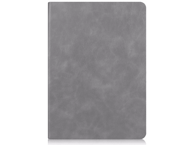 LOBWERK Hülle Schutzhülle Bookcover für Samsung Galaxy Tab S4 SM-T830 T835 10.5 Zoll Kunststoff, Grau