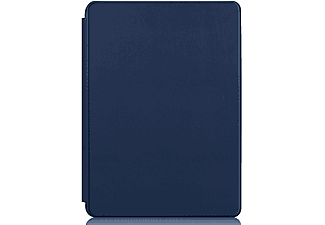LOBWERK Hülle Schutzhülle Bookcover für Microsoft Surface Go/Go2 2-in-1 10 Zoll Kunstleder, Blau