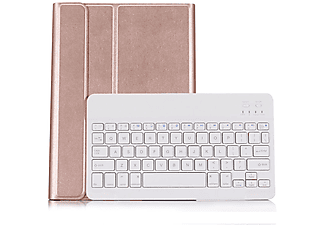 LOBWERK Hülle Schutzhülle Bookcover für Samsung Galaxy Tab A8 SM-X200 X205 Kunststoff, bronze