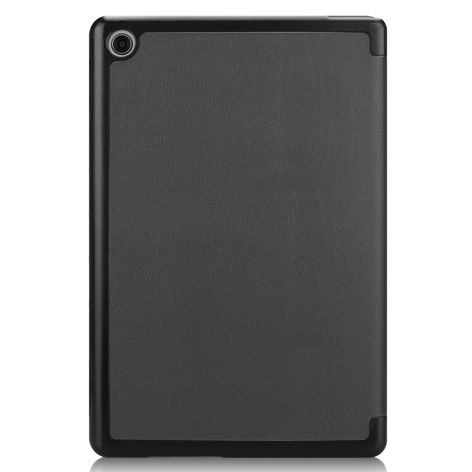 LOBWERK Hülle Schutzhülle Bookcover Lite Huawei Schwarz M5 10 Zoll 10.1 MediaPad für Kunstleder