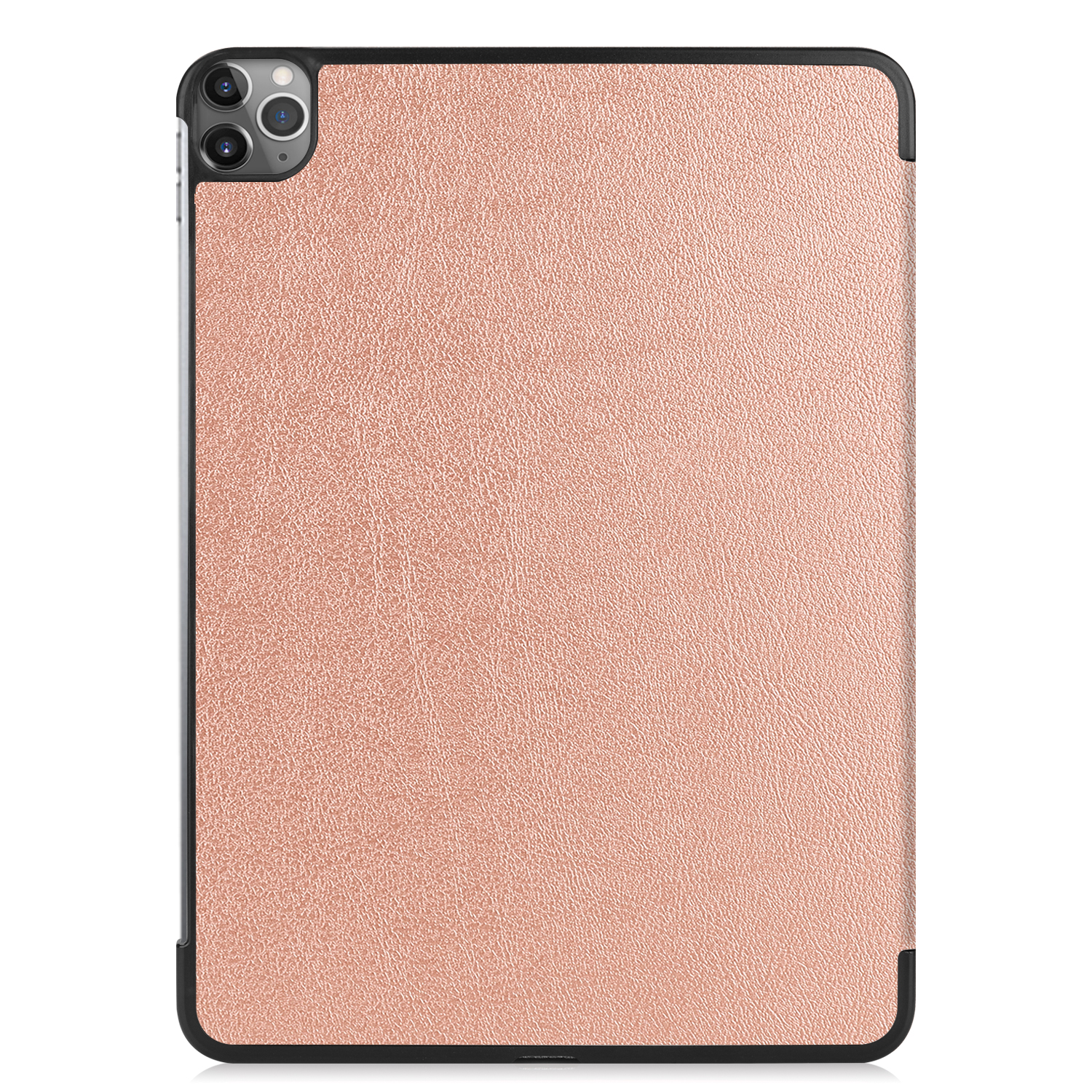 LOBWERK Hülle für Pro iPad Apple Bookcover 2020 Schutzhülle 12.9 Kunstleder, bronze 12.9