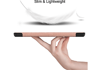 LOBWERK Hülle Schutzhülle Bookcover für Samsung Galaxy Tab A 8.4 2020 T307 Kunstleder, bronze