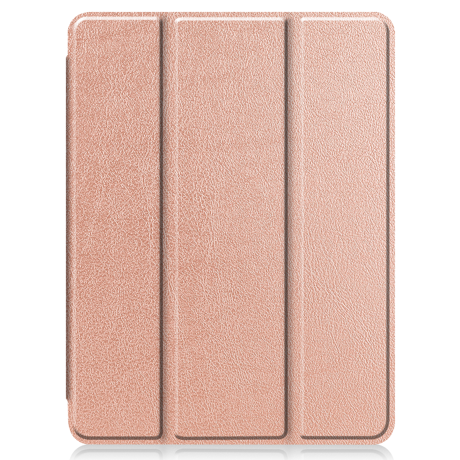 LOBWERK Hülle Schutzhülle Bookcover für Zoll 11 Pro iPad Kunstleder, 2020 bronze Apple