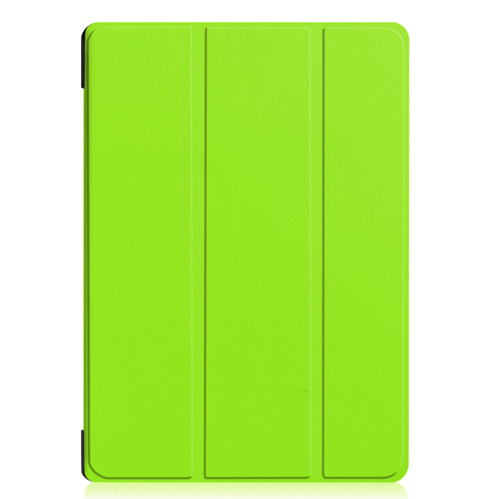Tab Hülle Bookcover für Lenovo E10 Schutzhülle Grün Kunstleder, 10.1 Zoll TB-X104F LOBWERK