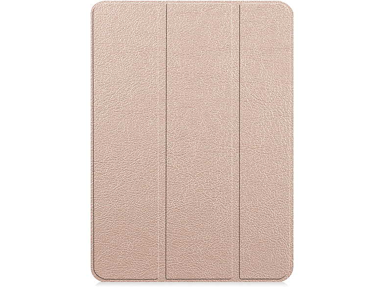 LOBWERK Hülle Schutzhülle Bookcover für Apple iPad Pro 11 2018 11 Zoll Kunstleder, bronze