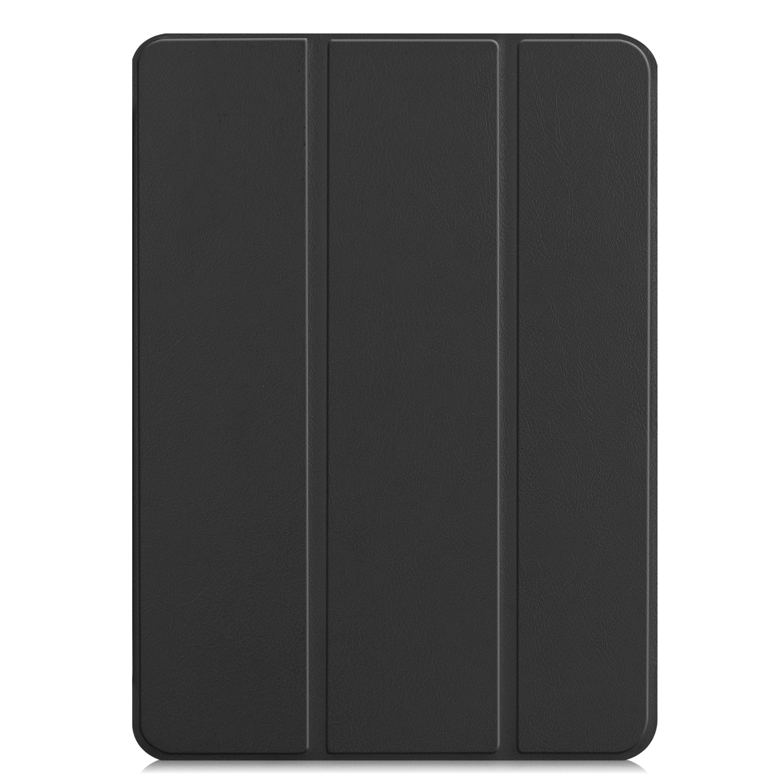 Schwarz Apple 11 LOBWERK 2018 Kunstleder, iPad Hülle für 11 Zoll Schutzhülle Bookcover Pro