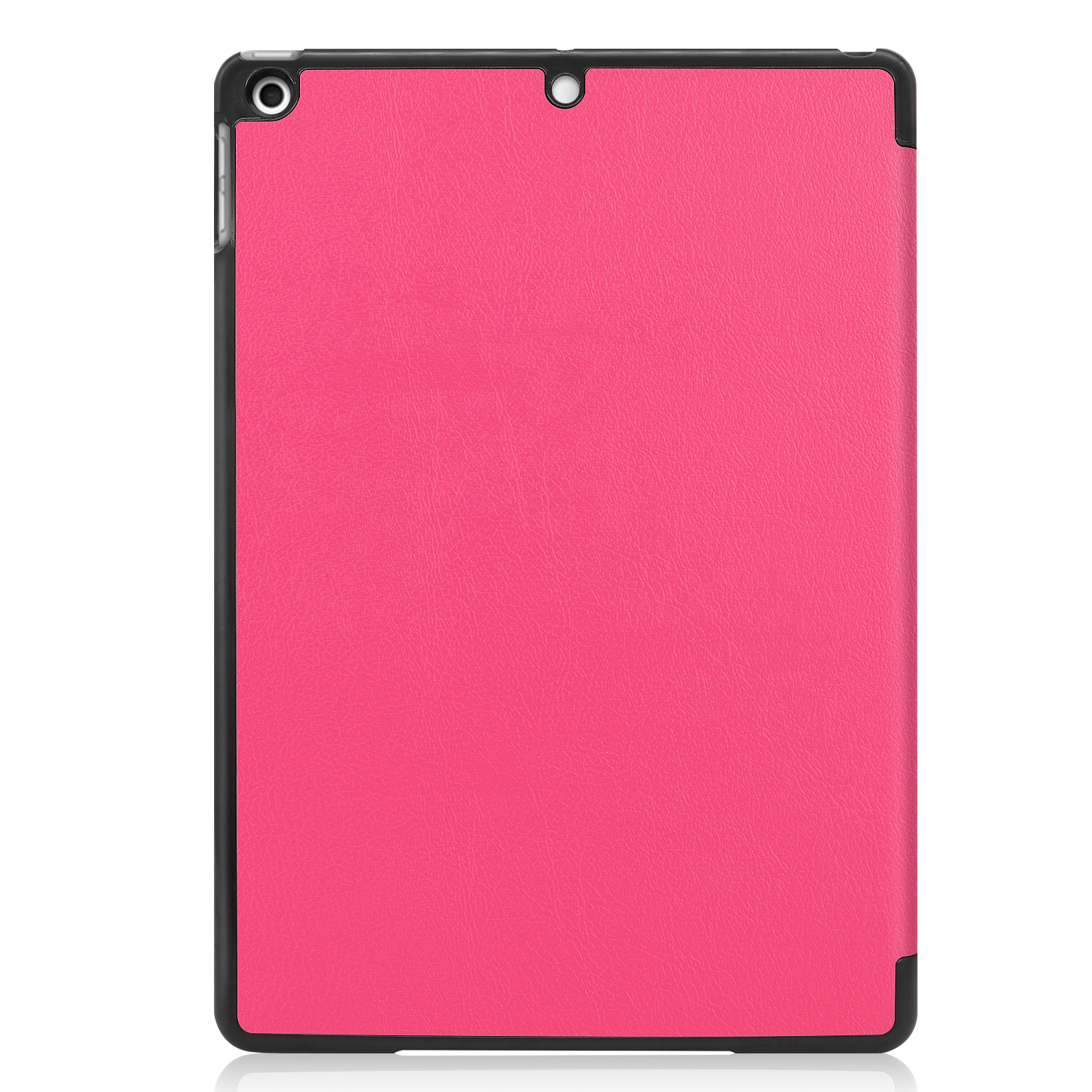 LOBWERK Hülle Bookcover Pink Apple Kunstleder, Zoll 2019/2020/2021 für iPad Schutzhülle 10.2
