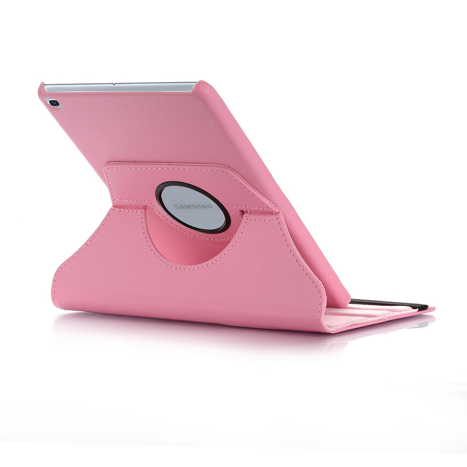 Galaxy Tab Rosa für Bookcover Zoll SM-P610 Kunstleder, 10.4 Samsung Lite SM-P615 Hülle LOBWERK Schutzhülle S6