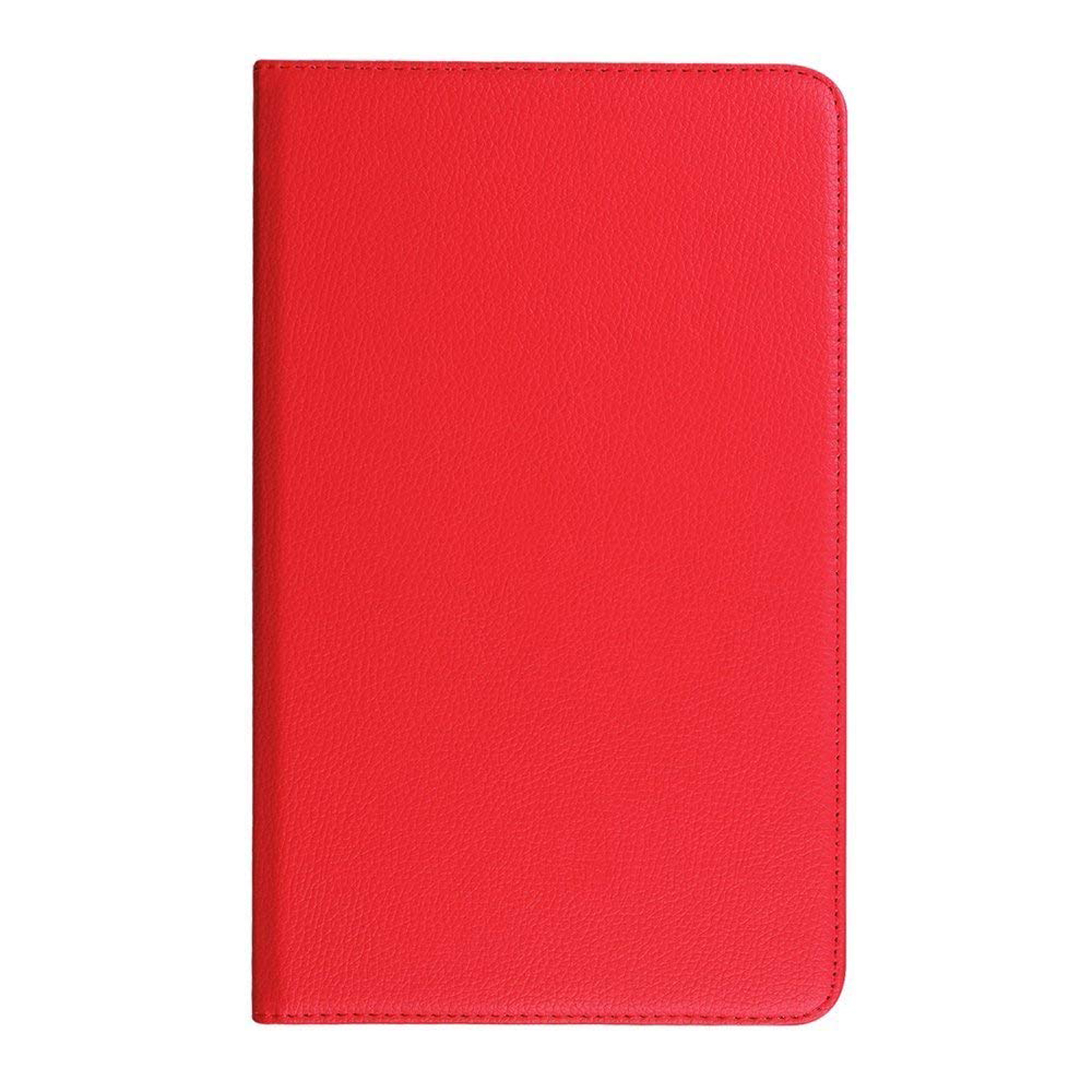 LOBWERK Hülle SM-T510 Bookcover Kunstleder, Rot 10.1 Samsung A Galaxy Schutzhülle für Tab Zoll 10.1