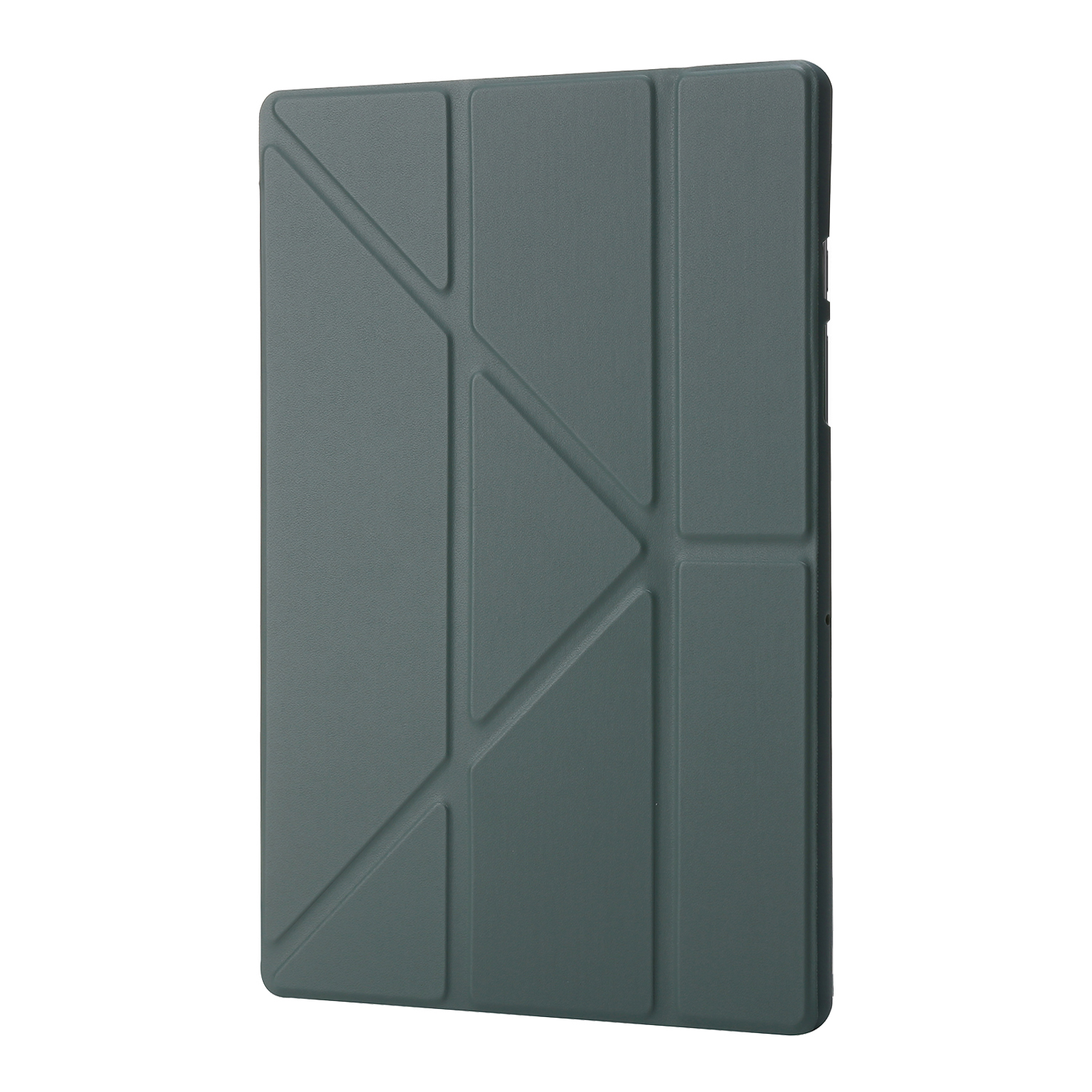 LOBWERK Hülle Schutzhülle X205 für Tab A8 Grün Kunststoff, Galaxy Samsung Bookcover SM-X200