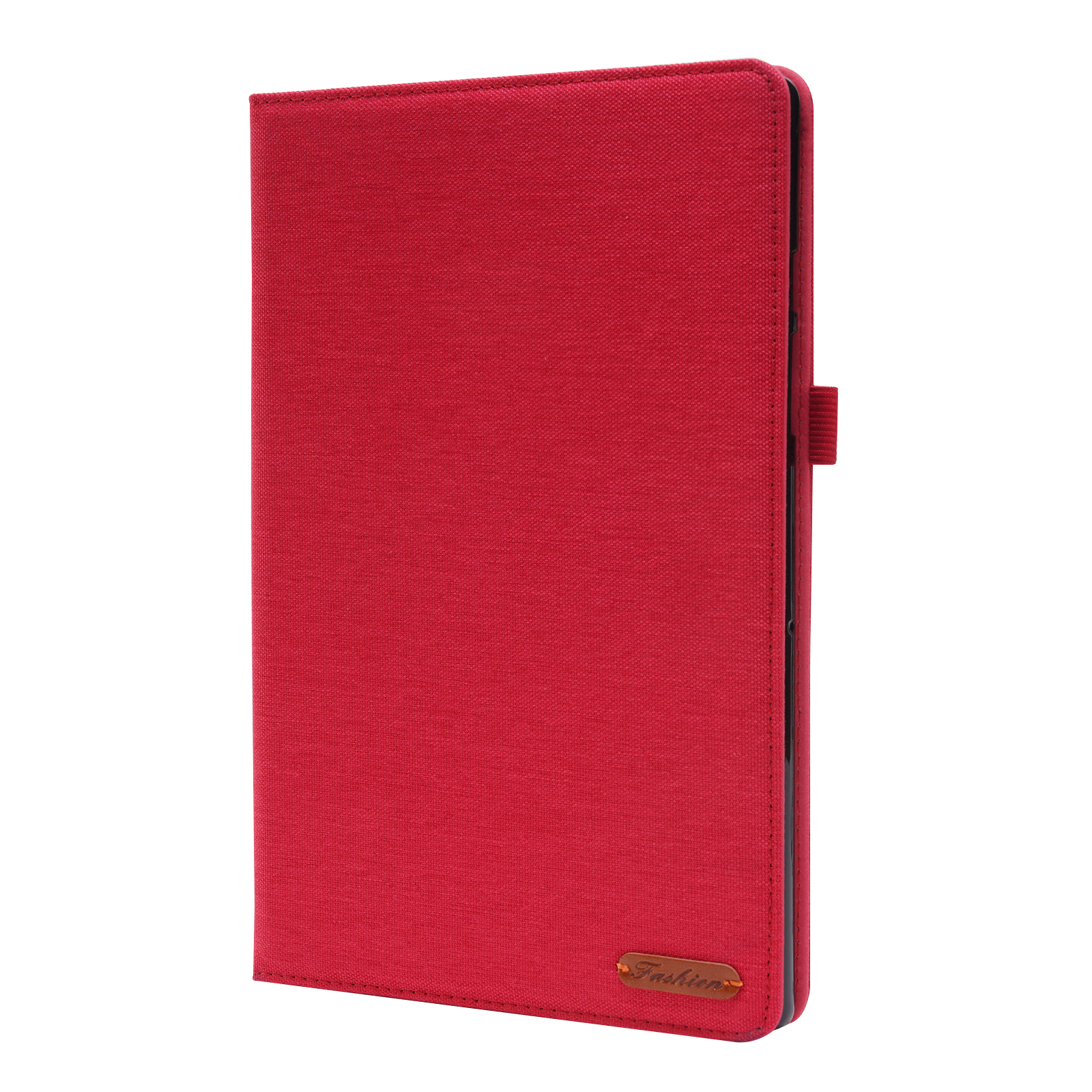 LOBWERK Hülle Schutzhülle für Rot Tab Samsung Galaxy SM-X200 Kunststoff, X205 Bookcover A8