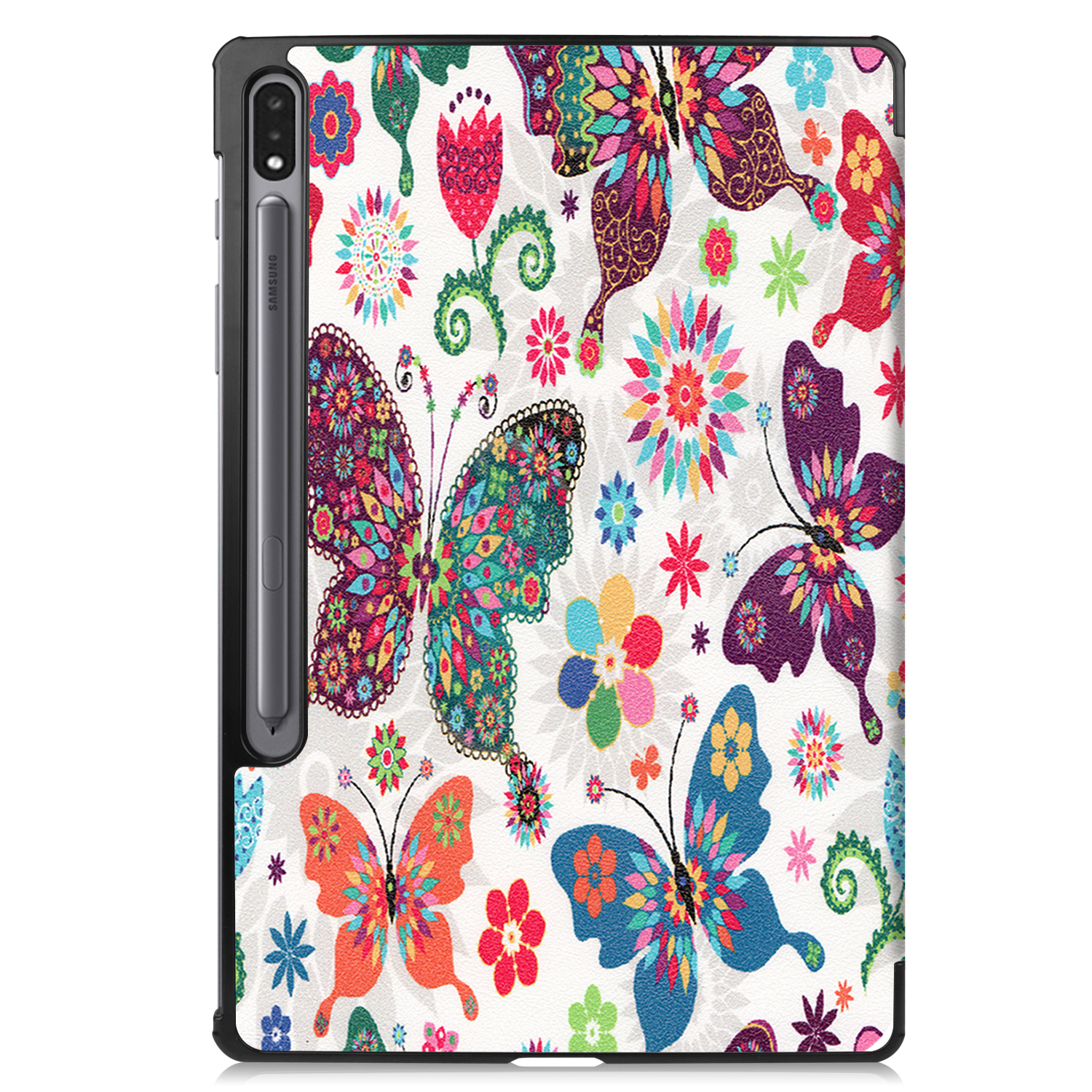 S7 Samsung Tab Hülle S Zoll T970 T975 Bookcover Kunstleder, Galaxy Schutzhülle für 12.4 LOBWERK X800 Plus Mehrfarbig