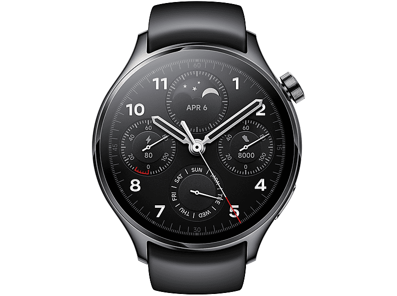 XIAOMI Watch S1 Pro GL, Smartwatch, 140 - 210 mm, Black