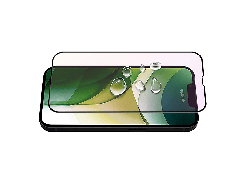 UTECTION 2x Vetro Temperato per iPhone 13 Mini 2021 (5,4) – 3D FullGlass Screen Protector per lo schermo 9H – Massima protezione anti-urto, senza bolle, vetro temperato nero – 2 pezzi