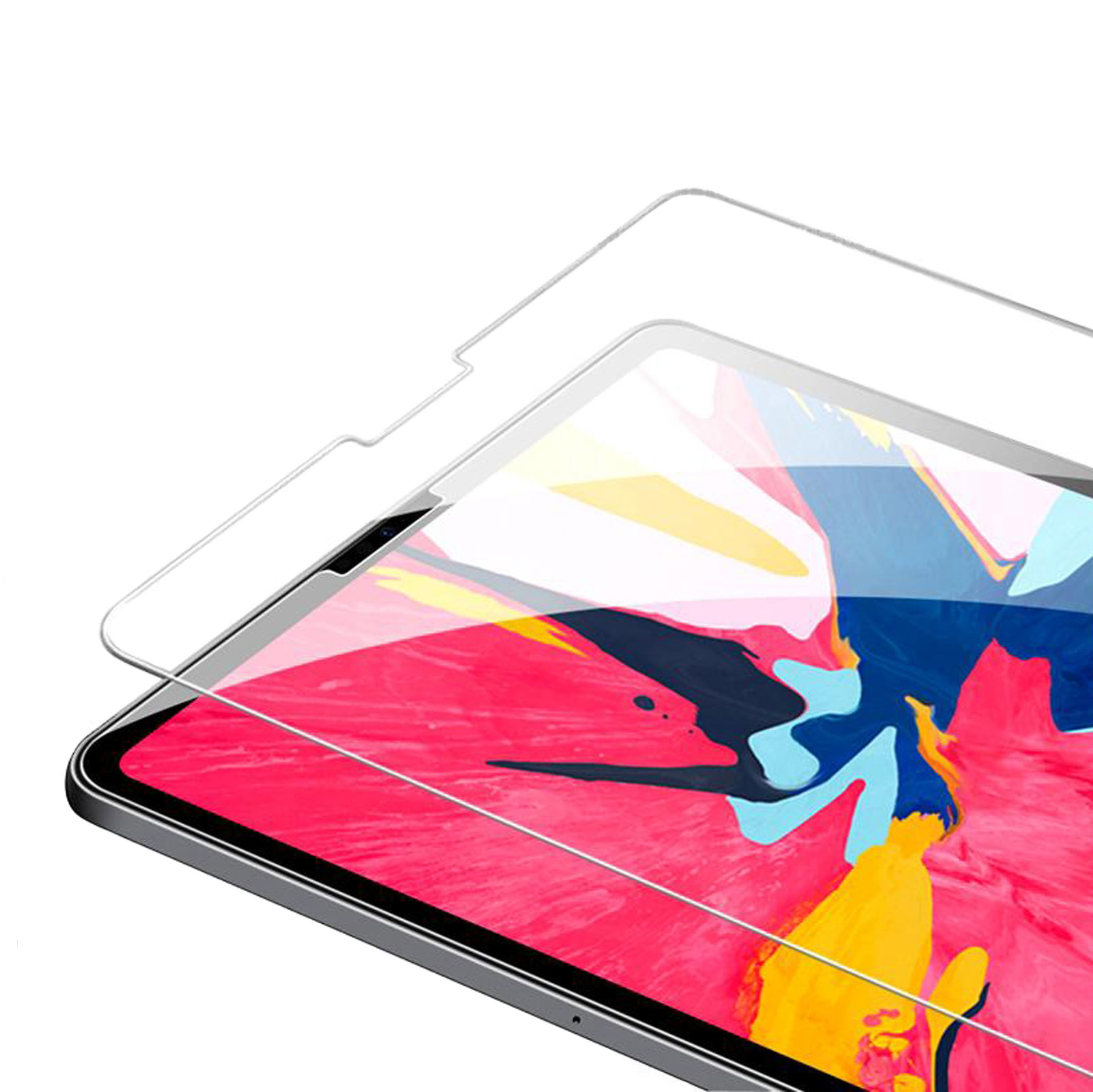LOBWERK 2x Folie Schutzfolie(für Apple iPad Apple Pro 10.9 2018/2020/2021 4 11 2020/2022) iPad Air
