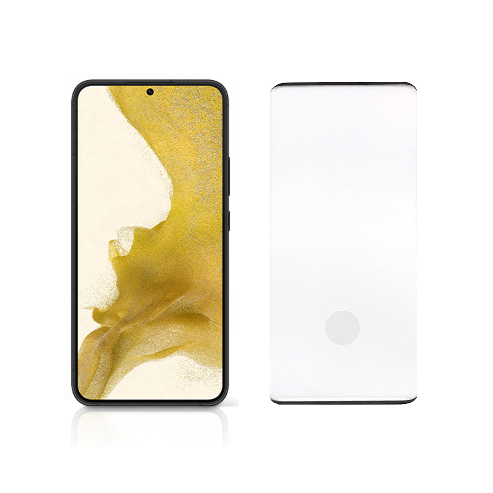 S22 Galaxy Zoll) Folie Schutzglas(für Samsung 6.6 Plus LOBWERK