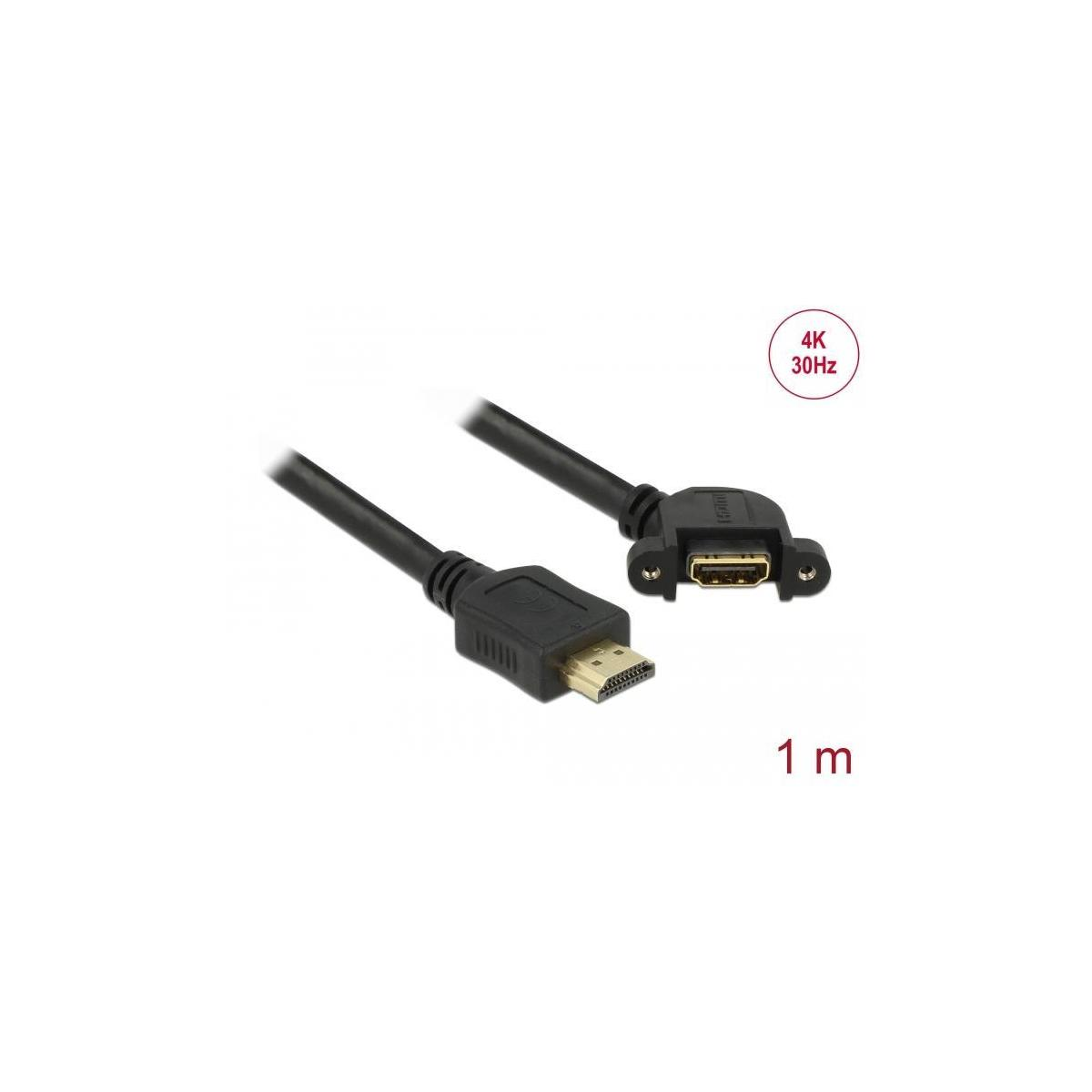 Kabel, 85103 DELOCK Schwarz HDMI