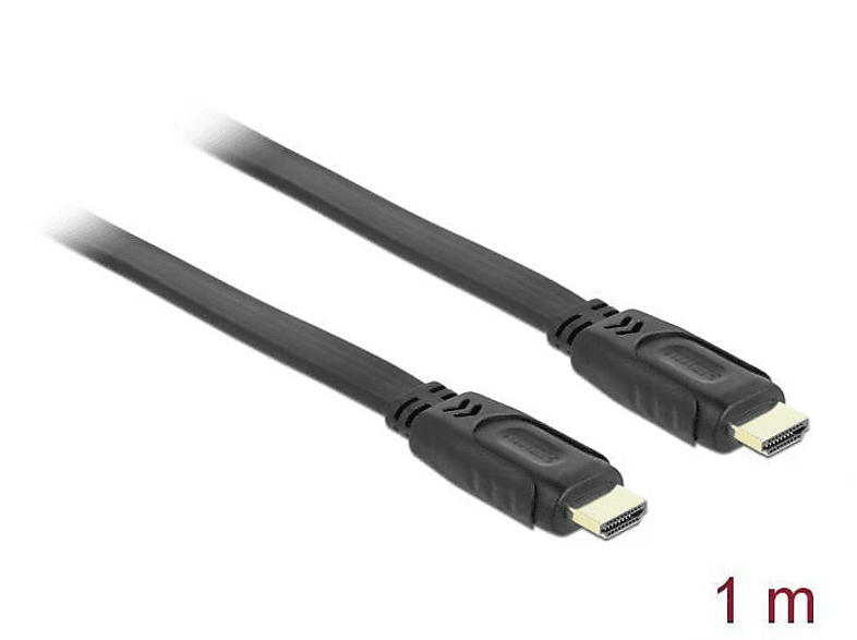 DELOCK 82669 HDMI Kabel, Schwarz