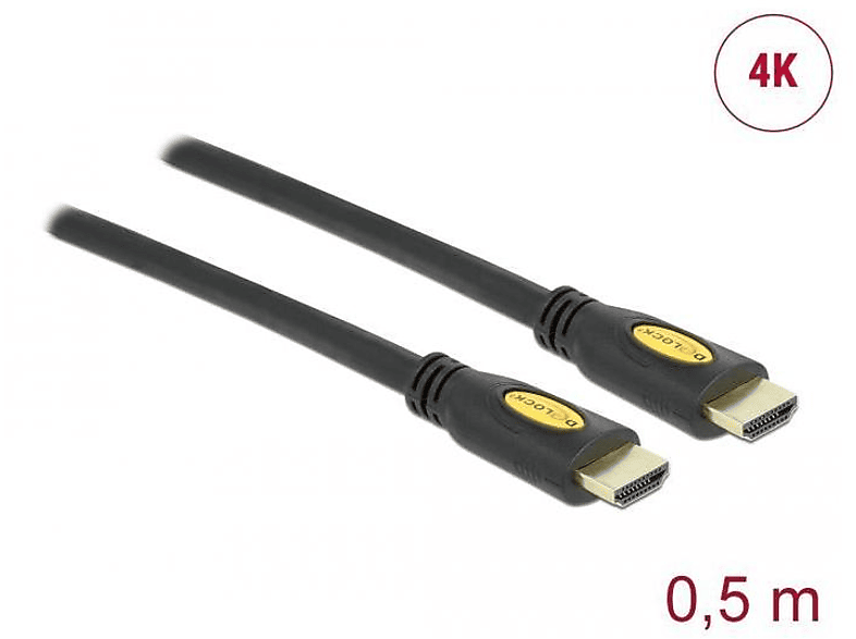 DELOCK 83737 HDMI Schwarz Kabel