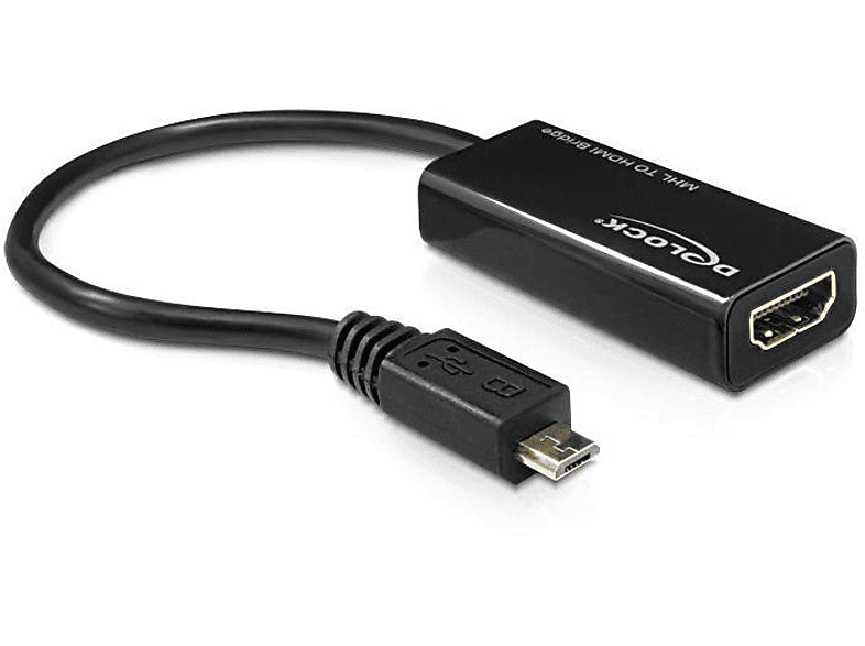 DELOCK 65314 Adapter, Schwarz | USB Adapter