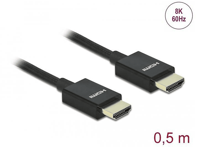 Schwarz DELOCK HDMI Kabel, 85383