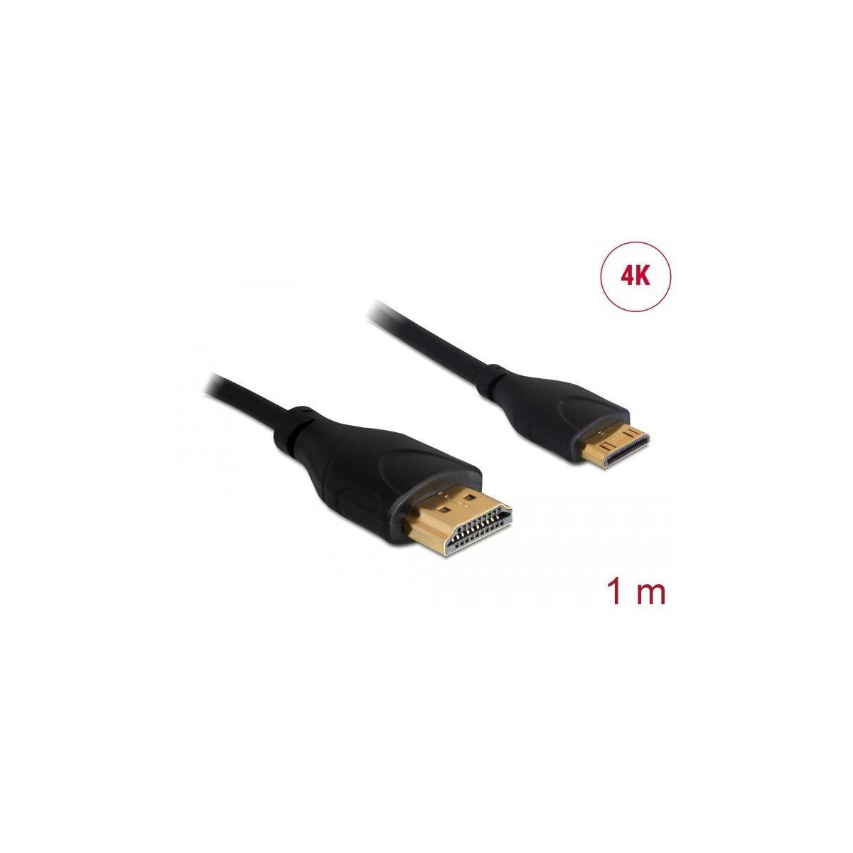 83132 DELOCK Kabel, Schwarz HDMI