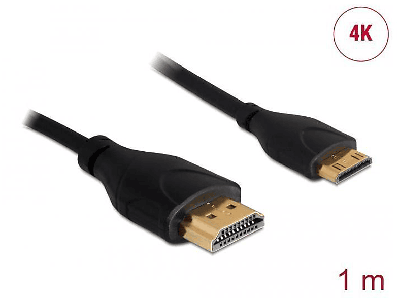 DELOCK 83132 HDMI Kabel, Schwarz