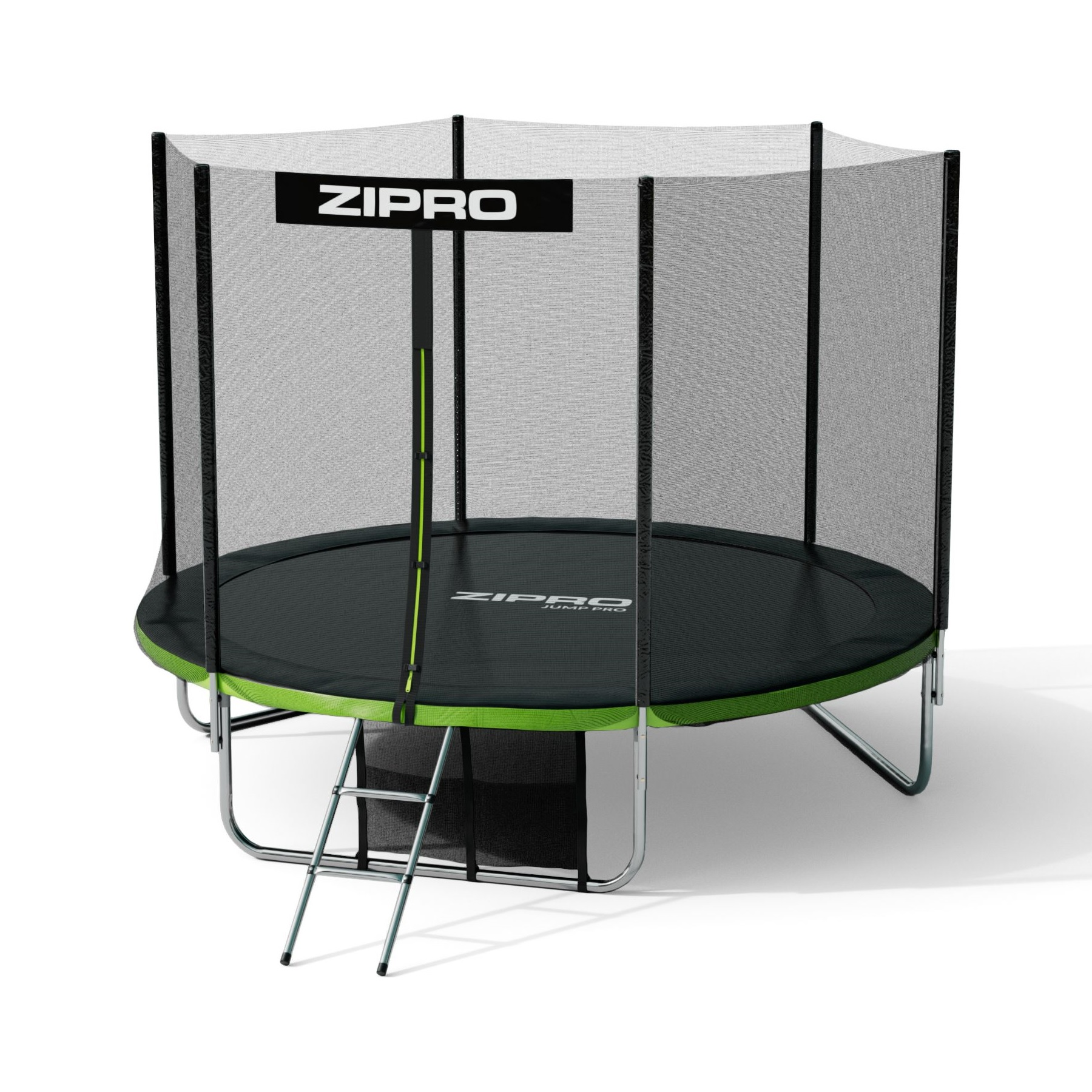 ZIPRO Zipro Jump Pro Trampolin, 8FT schwarz 252cm