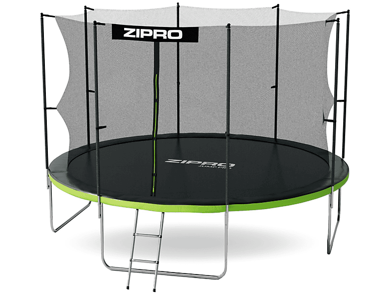 ZIPRO Jump Pro 374cm schwarz Trampolin, 12FT