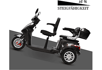 ECO ENGEL 503 Braun  25 km/h Seniorenmobil / Elektromobil Dreirad (Laufradgröße: 10 Zoll, Unisex-Rad, Rot)