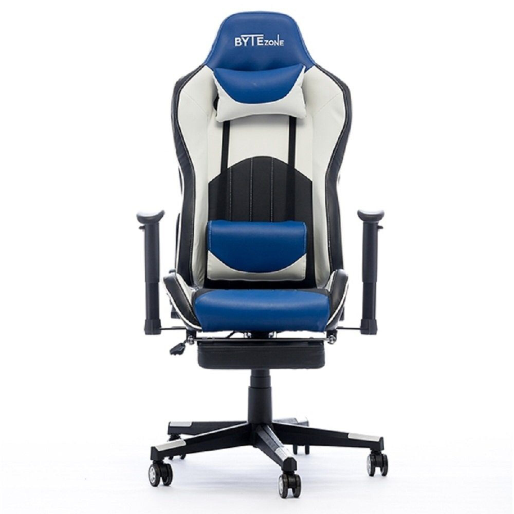 Dolce BYTEZONE Gaming Weiß/Blau Stuhl,