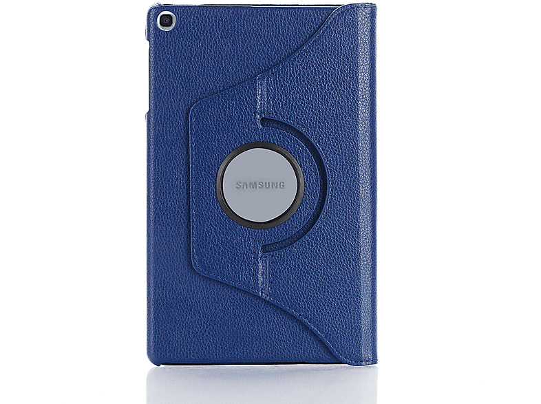 LOBWERK Hülle Schutzhülle Bookcover für Samsung Galaxy Tab S6 Lite SM-P610 SM-P615 10.4 Zoll Kunstleder, Blau