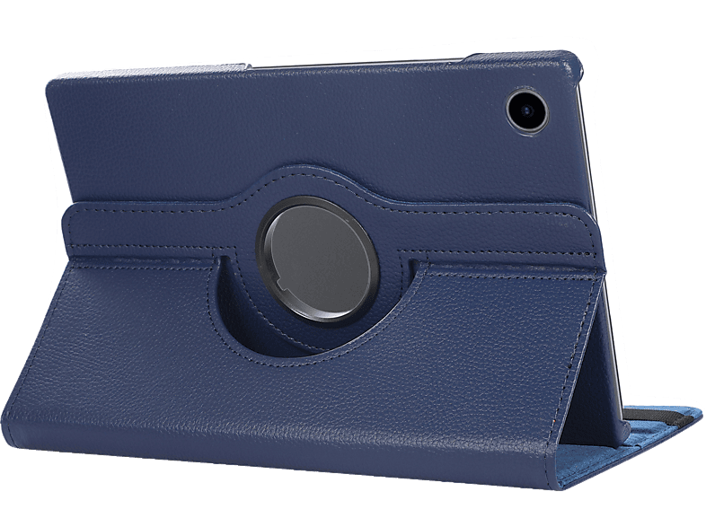 Blau A8 Bookcover LOBWERK Hülle für SM-X200 Kunstleder, Samsung Galaxy Tab X205 Schutzhülle
