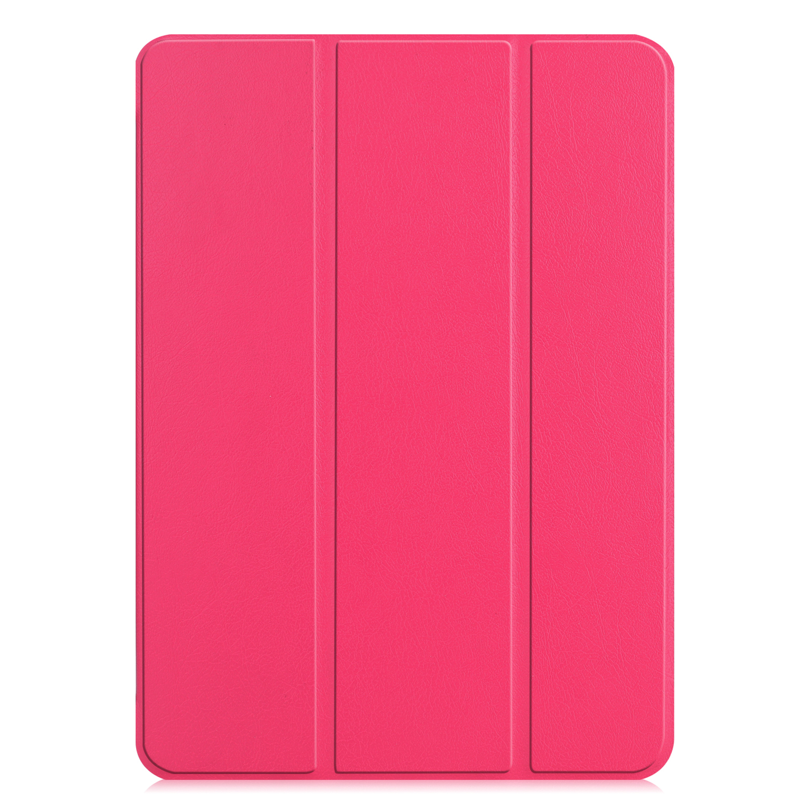 Pink Kunstleder, LOBWERK Apple Schutzhülle 11 Bookcover für iPad Pro 11 Hülle 2018 Zoll