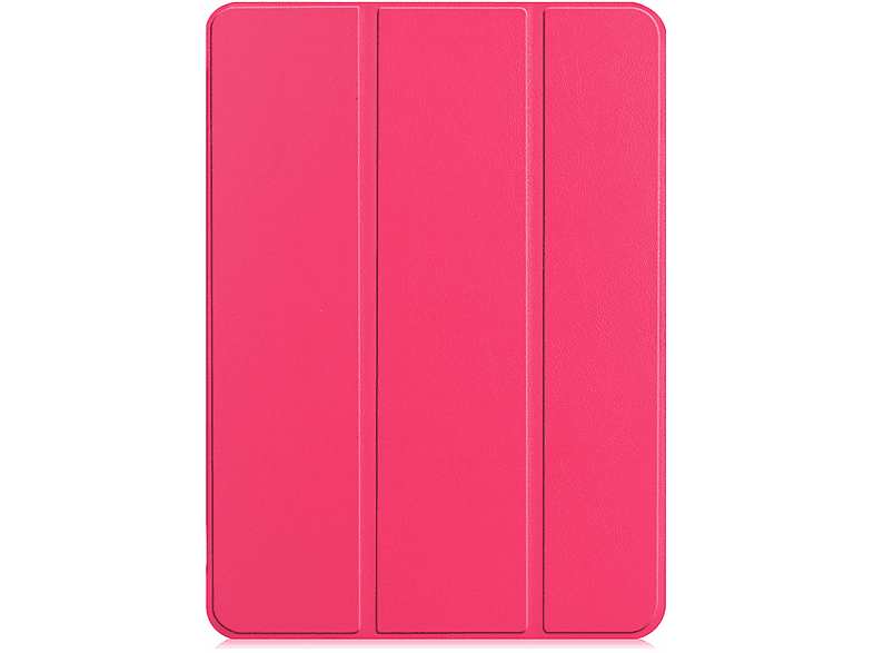 LOBWERK Hülle Schutzhülle Bookcover für Apple iPad Pro 11 2018 11 Zoll Kunstleder, Pink