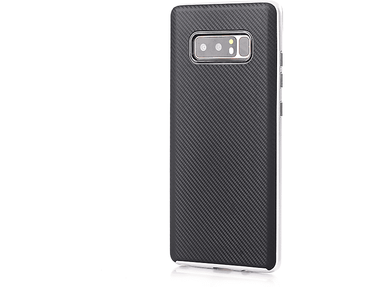 Hülle, 6.3 silber Backcover, (SM-N950F) Galaxy LOBWERK Note Samsung 8 Zoll, Apple,