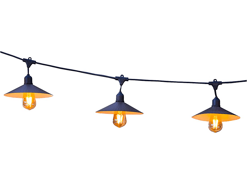 LUMISKY VINTY LIGHT Lichterkette, Grau SATURN
