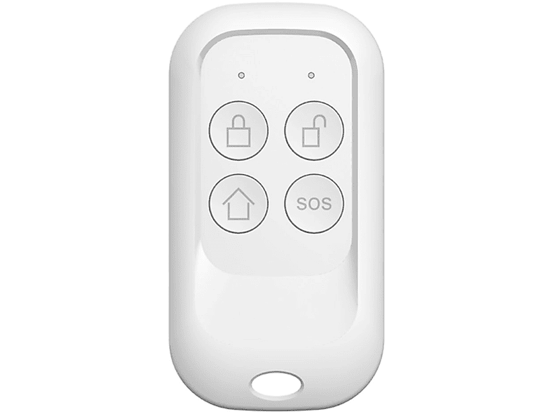 INGA Smart Home Fernbedienung Alarmsystem, Weiß