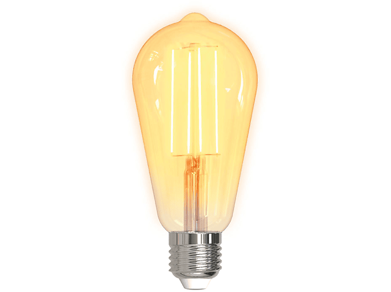 DELTACO SMART HOME SMART E27 Lampe LED weiß dekorative smart HOME Glühbirne