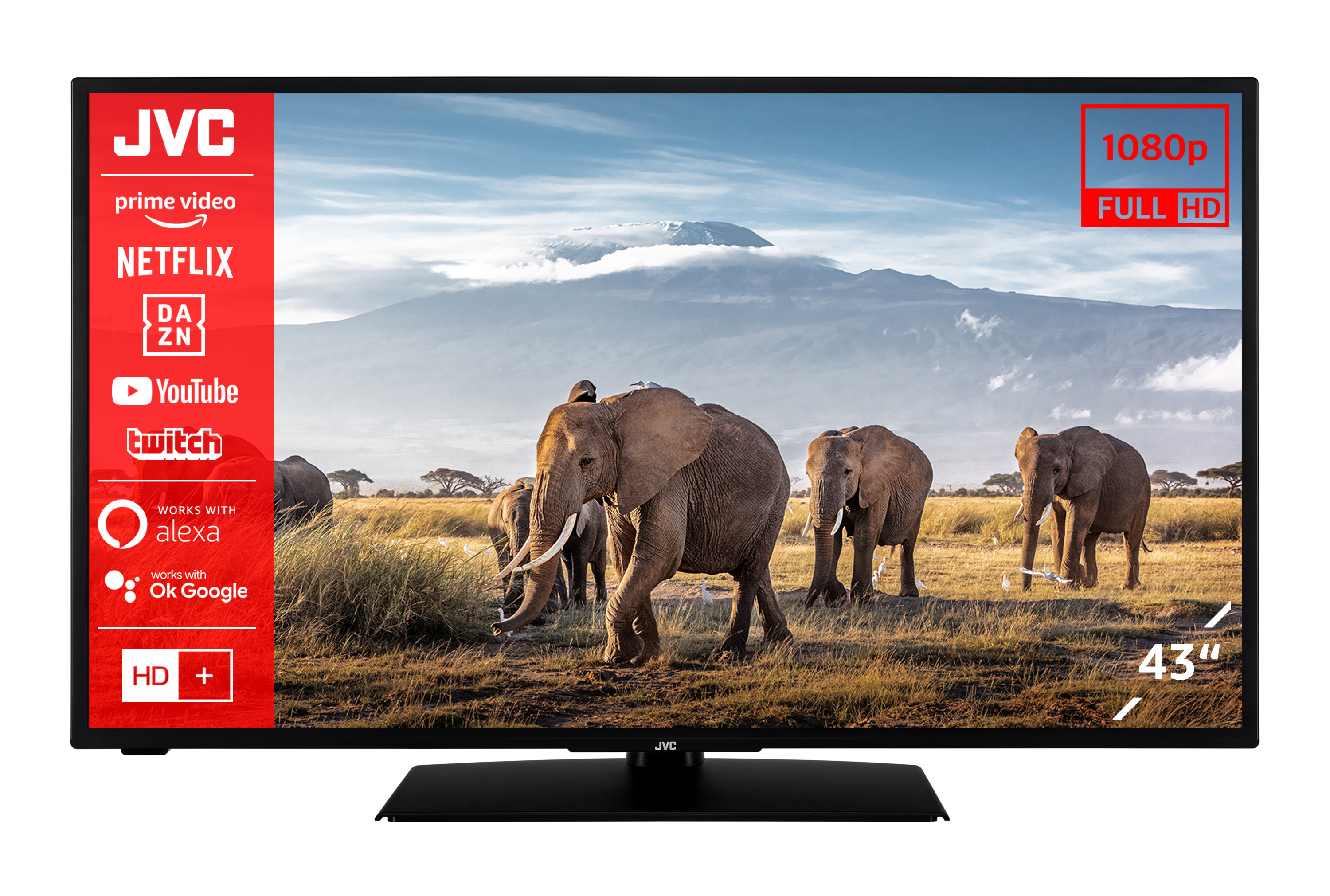 JVC LT-43VF5156 Full-HD, TV SMART (Flat, LED TV) / 43 cm, 108 Zoll